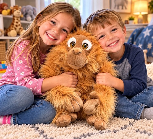 Realistic orangutan monkey - orangutan,